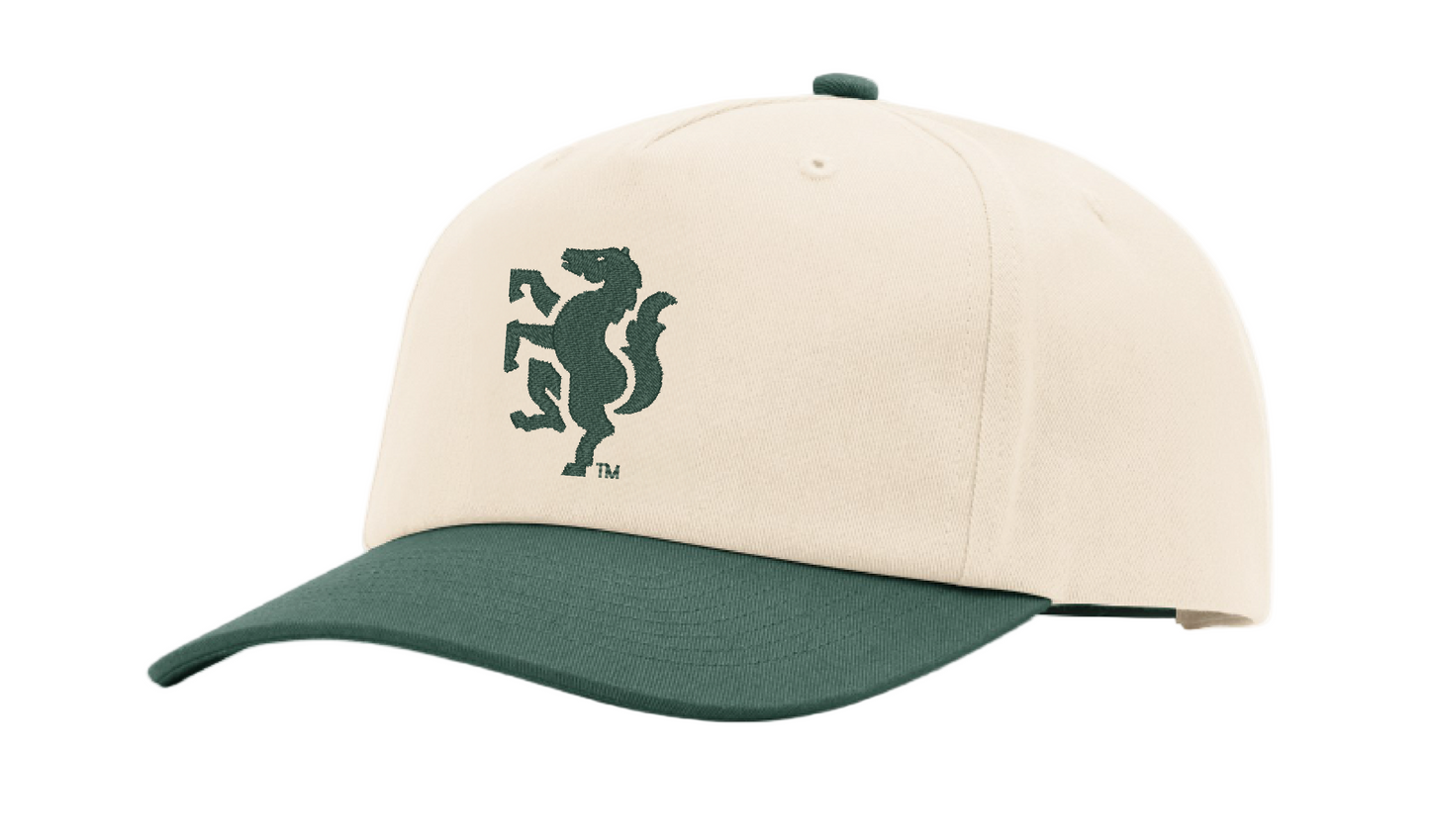 Two Tone Rearing Horse Cap