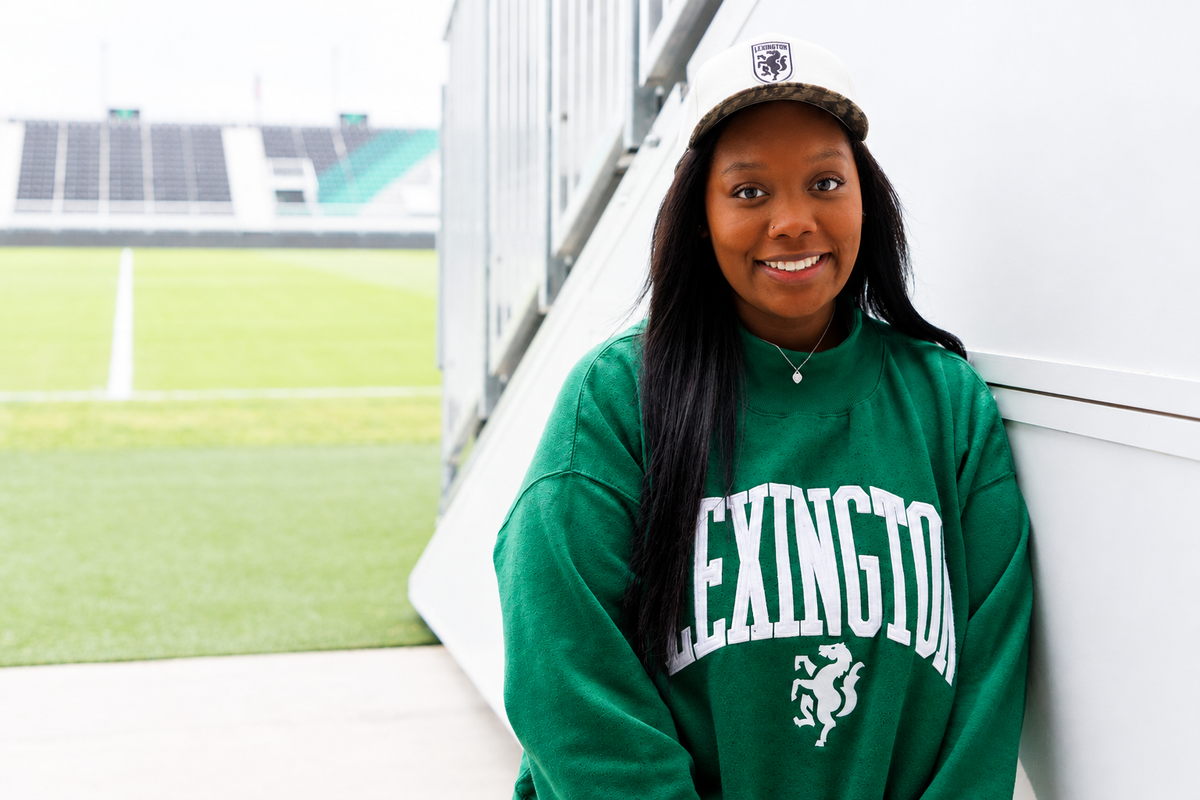 Lexington Applique Mock Neck