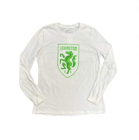 Women's Nike Cotton Long Sleeve - Full Color Shield