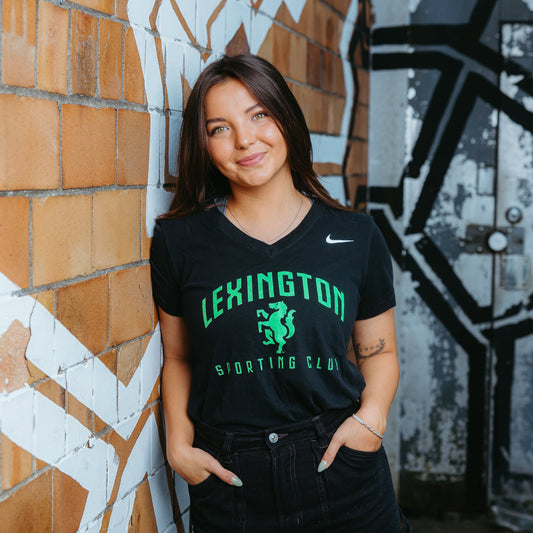 Womens V-Neck- LSC Arch