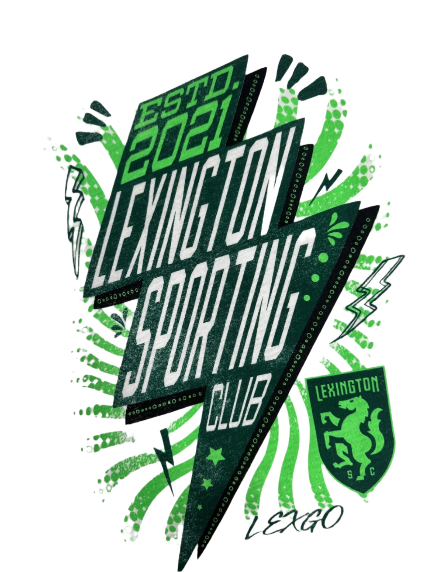 Oversized Lightning Bolt Tee