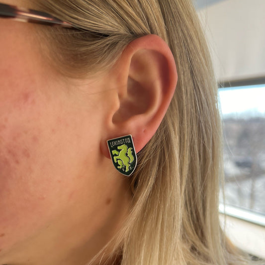 LSC Shield Post Earring