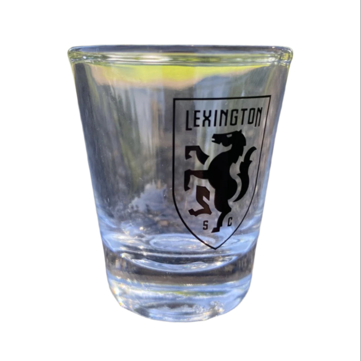 LSC Shield Shot Glass