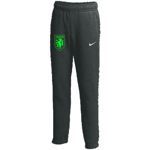 Youth TM Club Fleece Pant ANTH/WHT