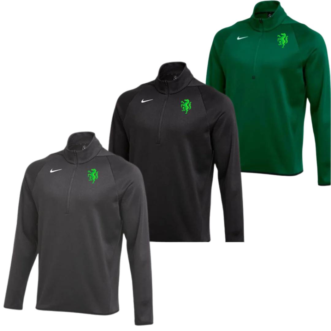 Men's Nike Therma 1/4 Zip Horse Logo