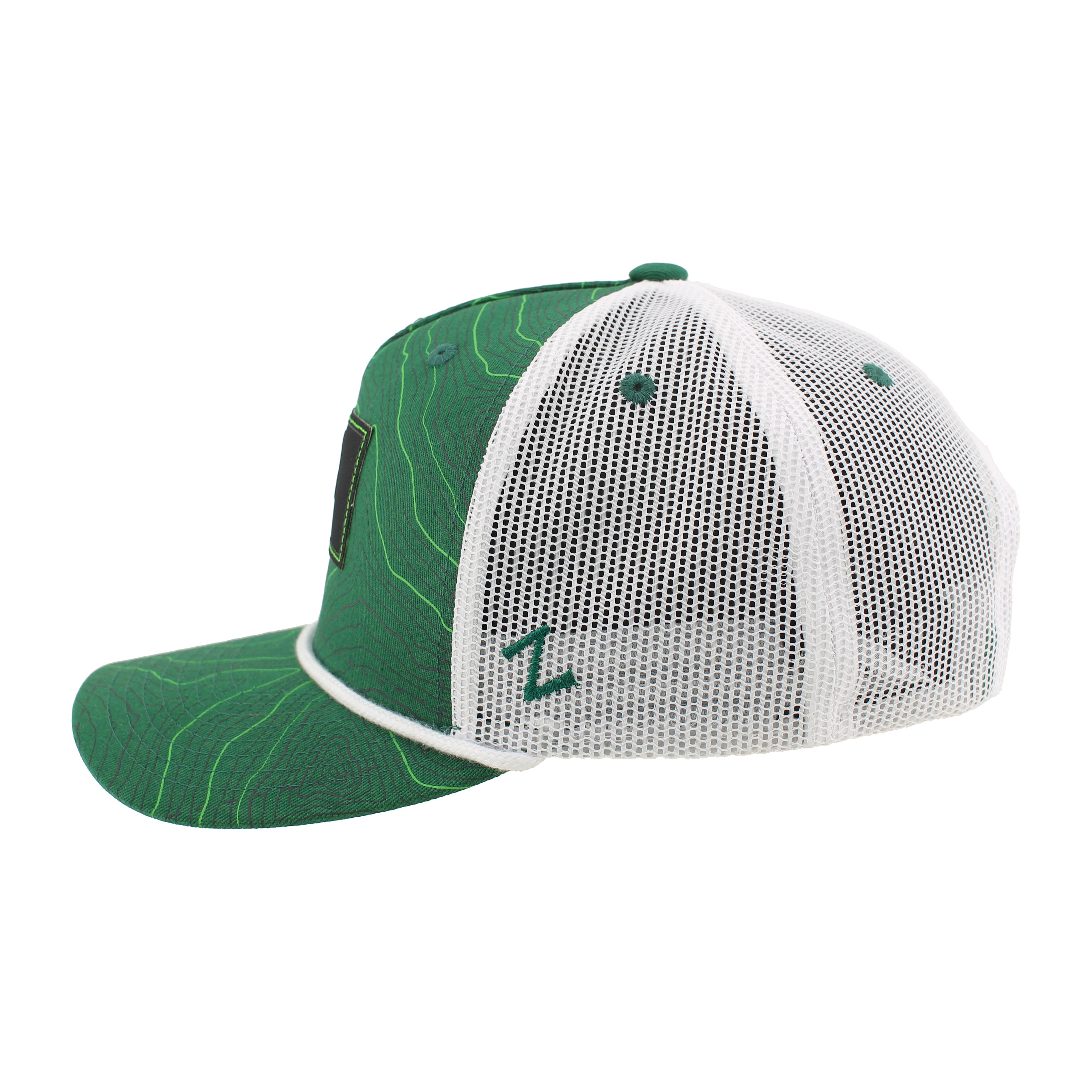 Rearing Horse Patch Trucker