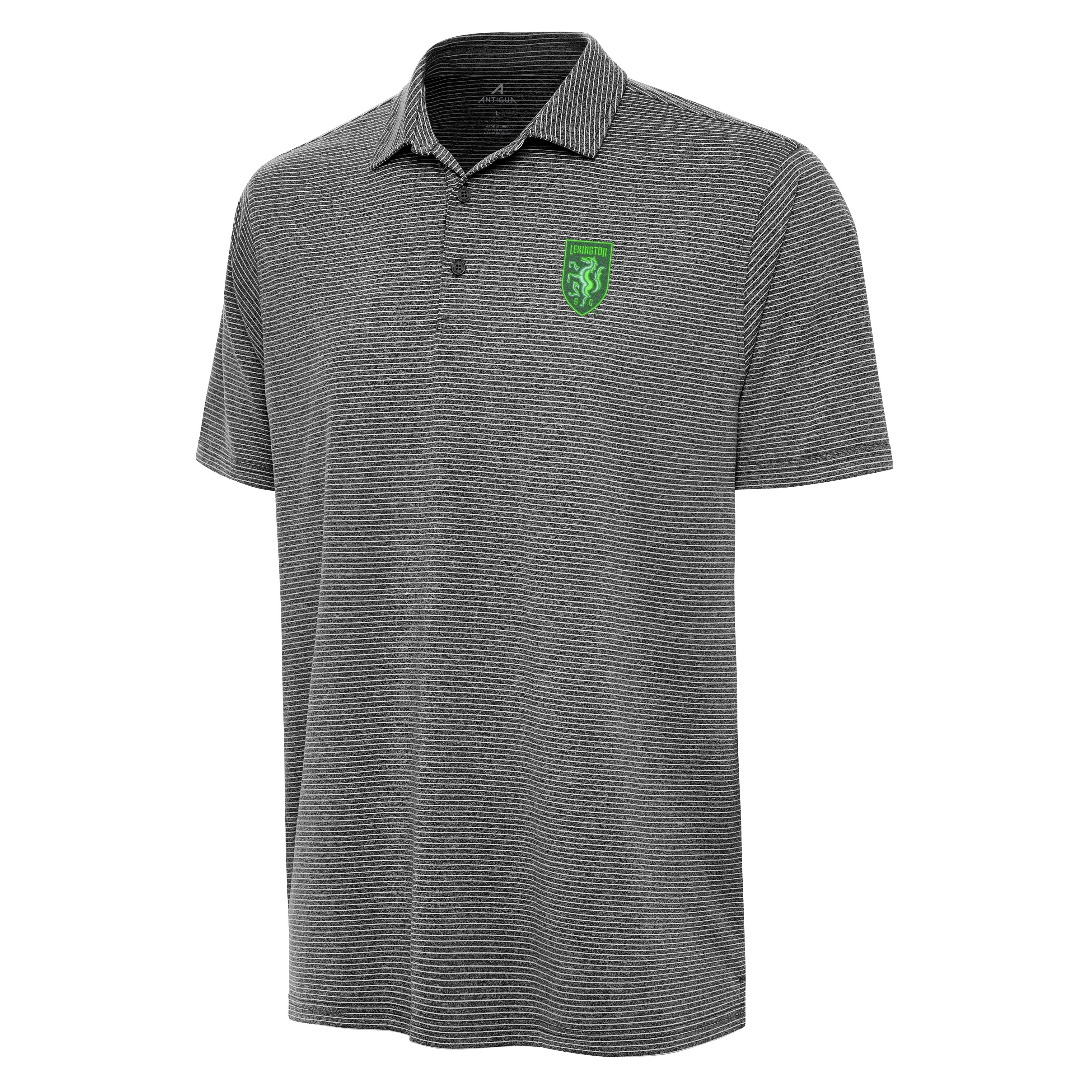 LSC Striped Heather Polo