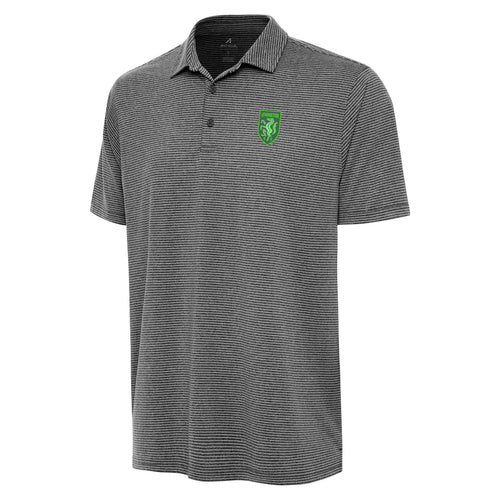 LSC Striped Heather Polo