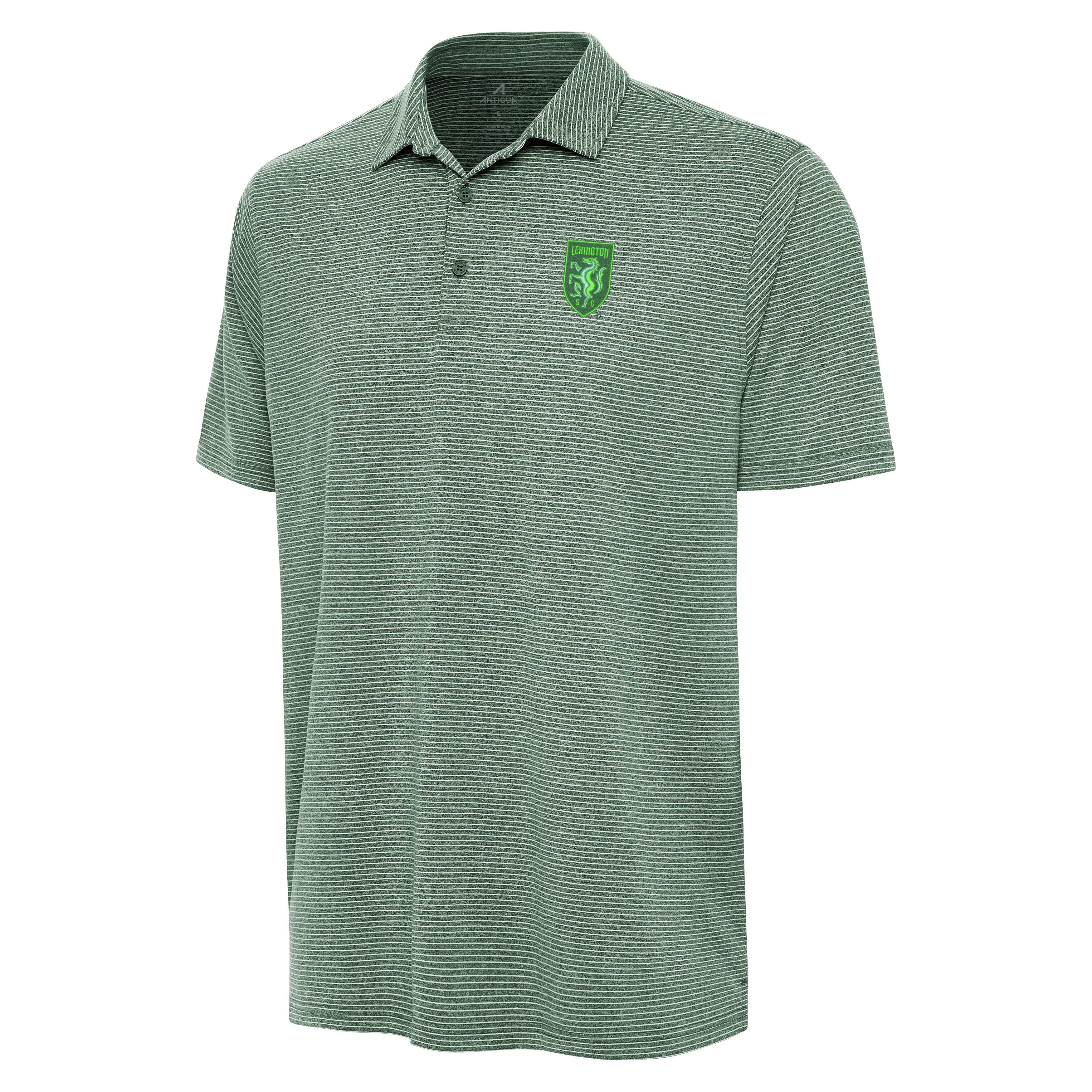 LSC Striped Heather Polo