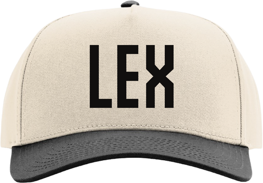 Lex with Rearing Horse Logo Hat
