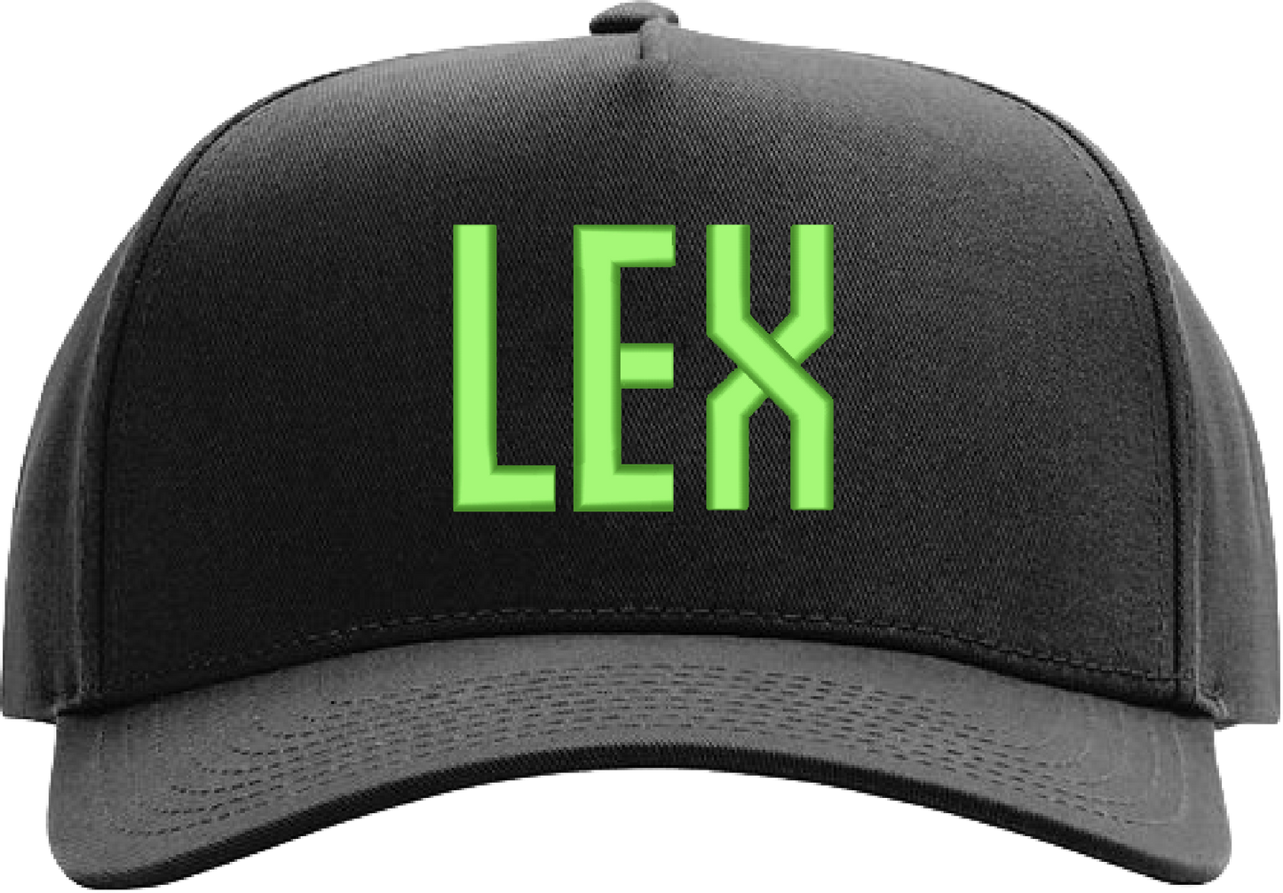 Lex with Rearing Horse Logo Hat