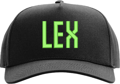 Lex with Rearing Horse Logo Hat