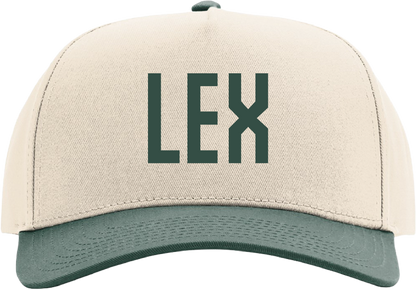 Lex with Rearing Horse Logo Hat