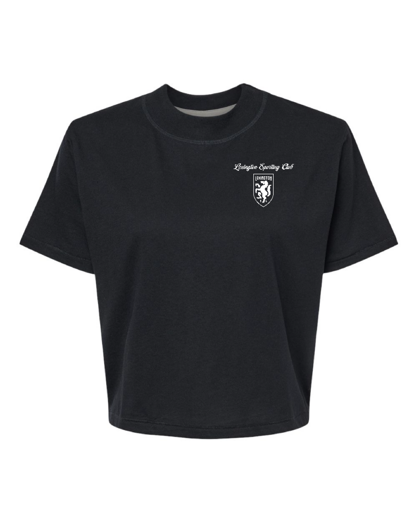 Boxy Tee with Script LSC