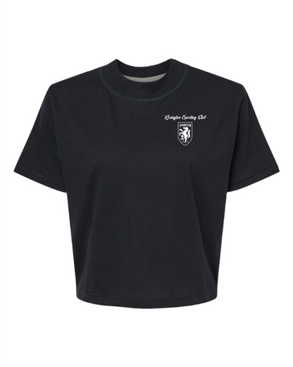 Boxy Tee with Script LSC