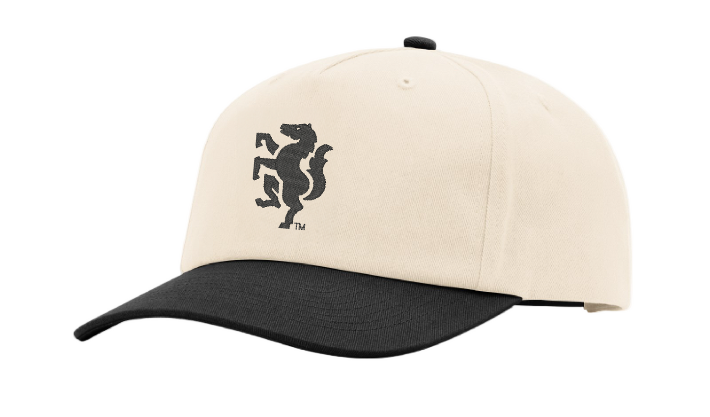 Two Tone Rearing Horse Cap