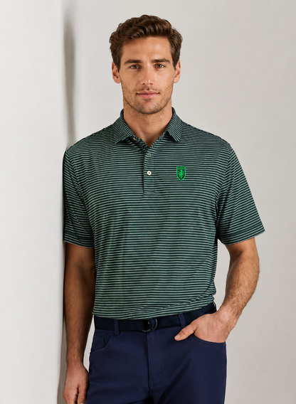 Peter Milar Striped Polo