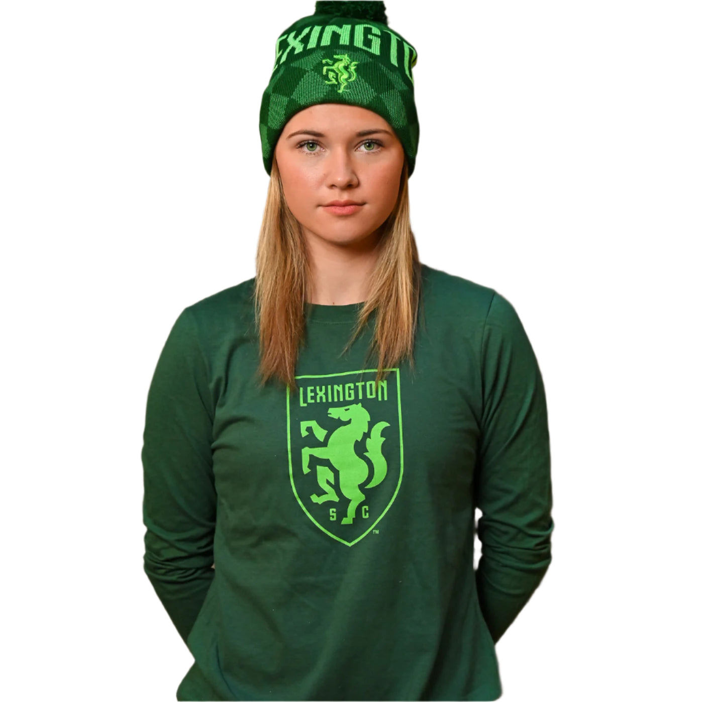 Youth Nike Cotton Long Sleeve - Shield