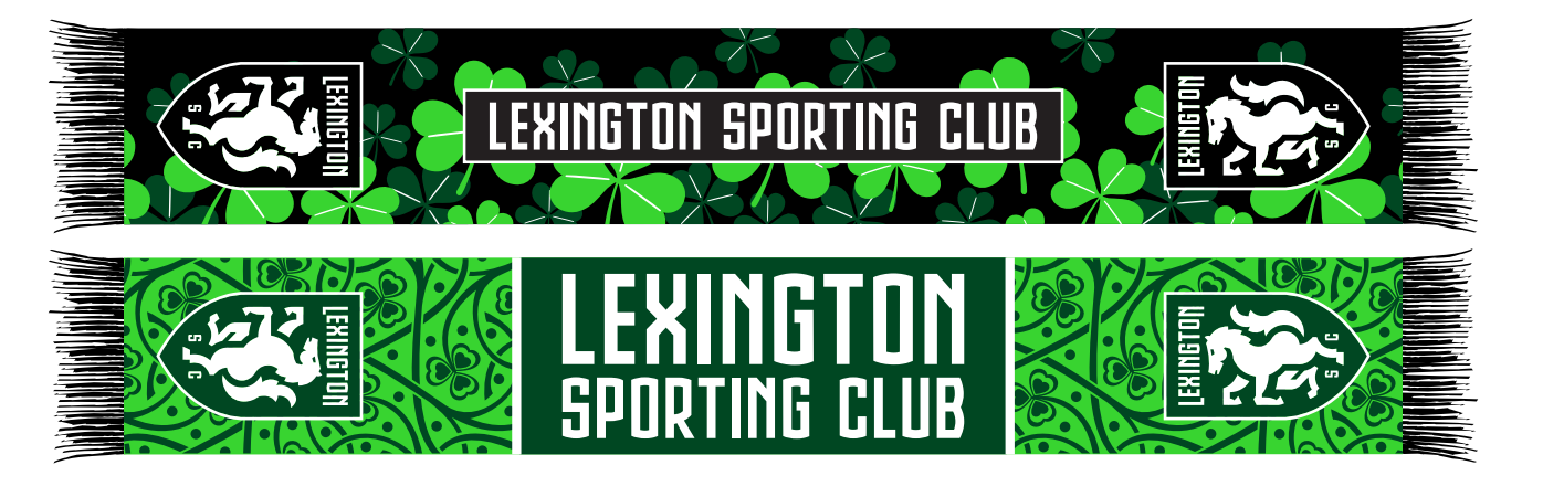 St. Patty 2026 Lexington Sporting Club Scarf