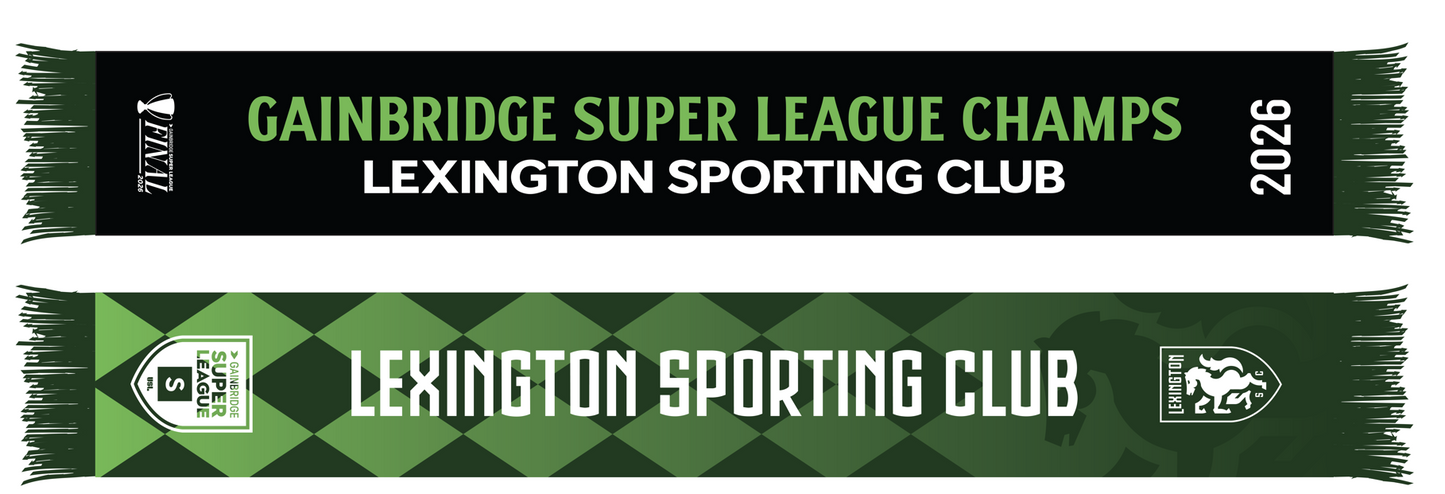2026 Gainbridge Super League Champ Scarf