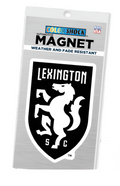 Shield Black and White Magnet