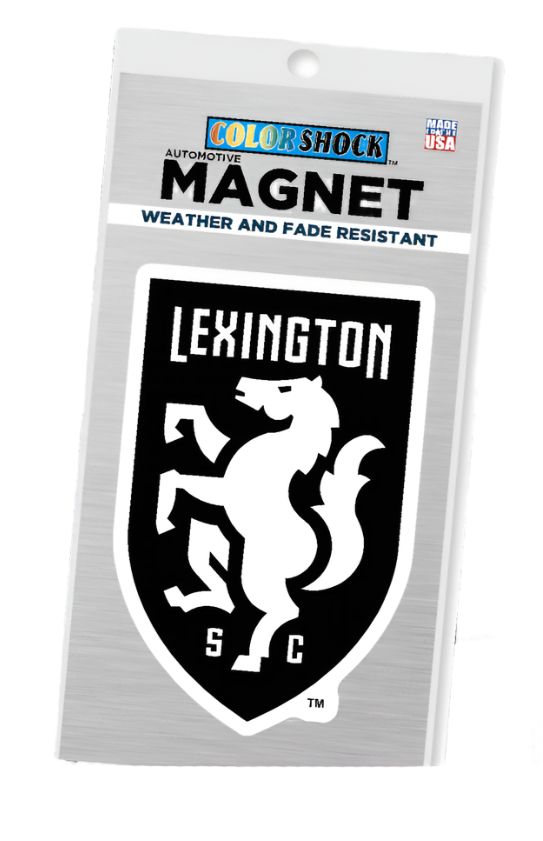 Shield Black and White Magnet