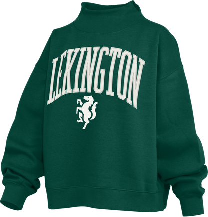 Lexington Applique Mock Neck