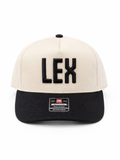 Lex with Rearing Horse Logo Hat