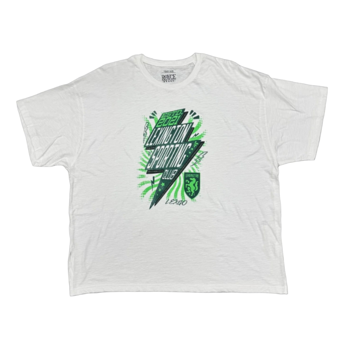 Oversized Lightning Bolt Tee