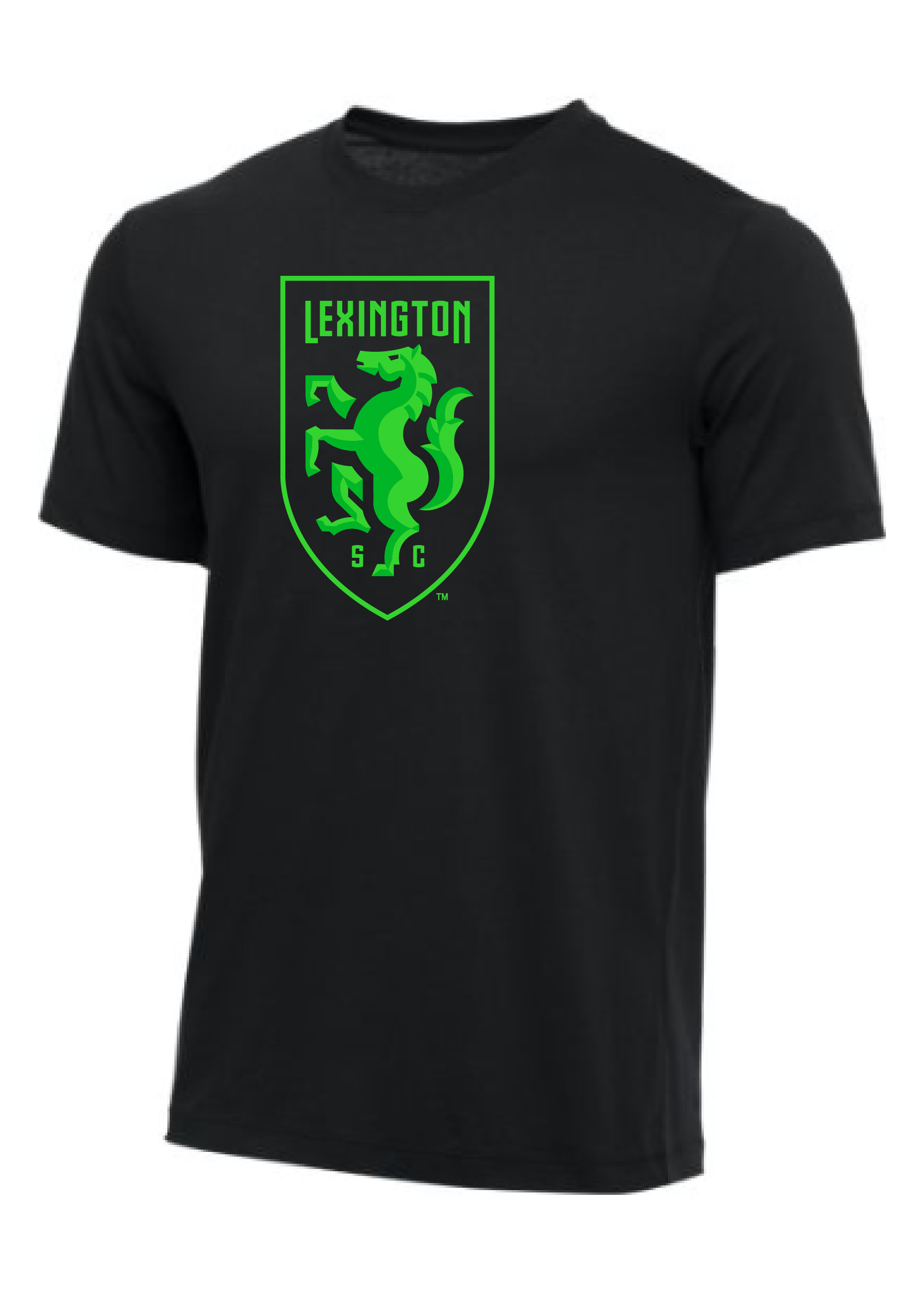 Youth Nike Cotton Tee - Full Color Shield