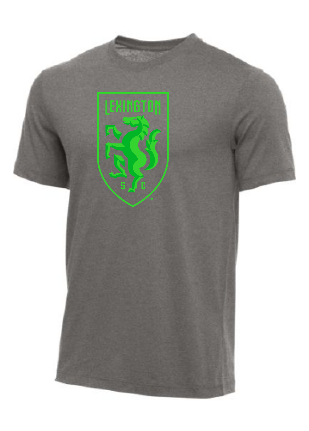 Youth Nike Cotton Tee - Full Color Shield