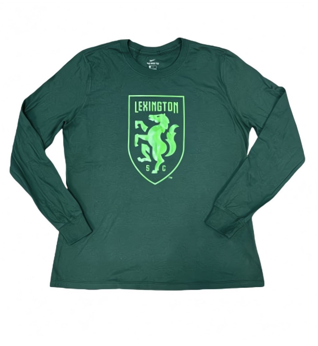 Women's Nike Cotton Long Sleeve - Full Color Shield