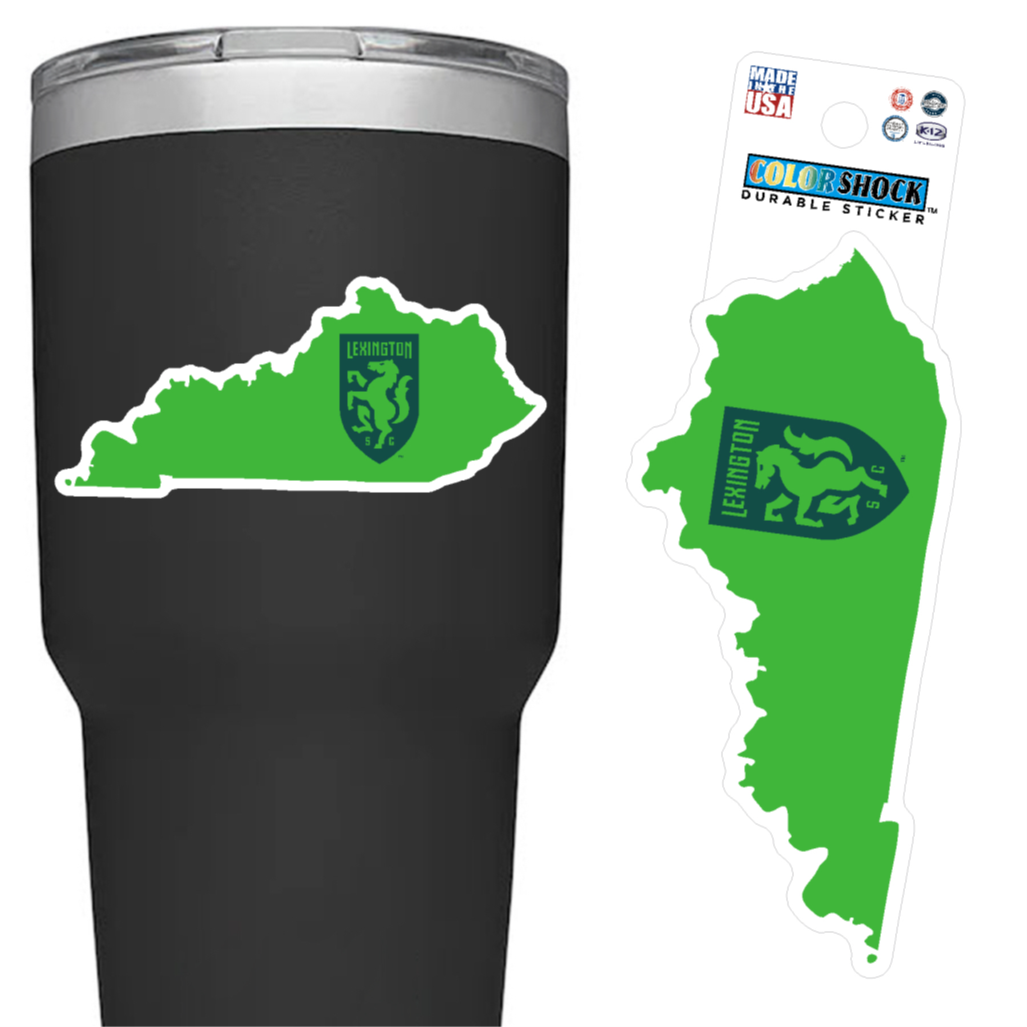 Shield Logo Kentucky Sticker Lexington Sporting Club