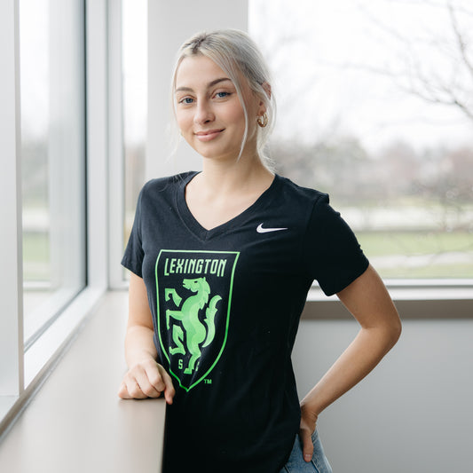 Women's Nike V-Neck - Shield