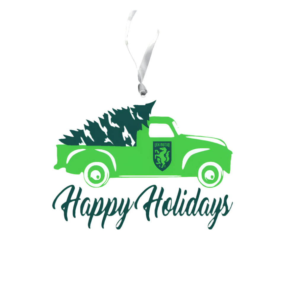 LSC Christmas Truck Ornament